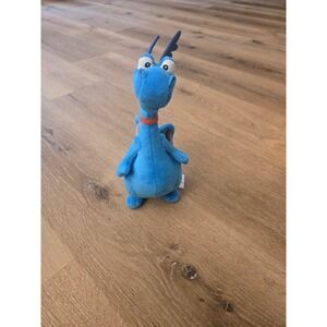 Disney Store Doc McStuffins Stuffy Blue Dragon Plush 9 in